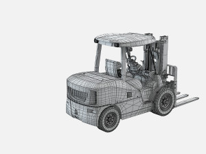 Wheel Loader Modello 3D