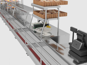Bistro Line by Asta Bistro Line 3D Model