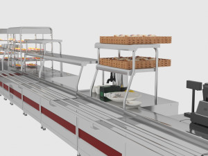 Bistro Line by Asta Bistro Line 3D Model