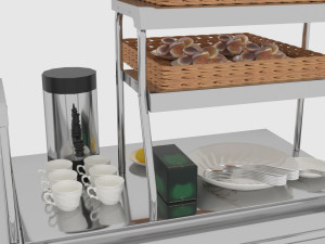 Bistro Line by Asta Bistro Line 3D Model