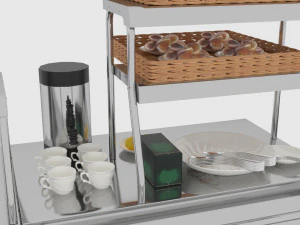 Bistro Line by Asta Bistro Line 3D Model