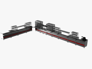 Bistro Line by Asta Bistro Line 3D Model