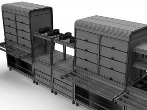 Bistro Line by Asta Bistro Line 3D Model