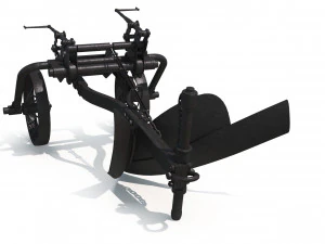 Vintage Plow 3D Model