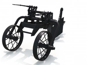Vintage Plow 3D Model