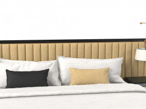 Modern Bedroom Set 3D Model