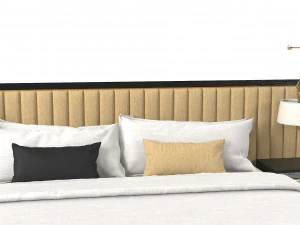 Modern Bedroom Set 3D Model