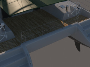 Sea Yacht Catamaran 3D मॉडल