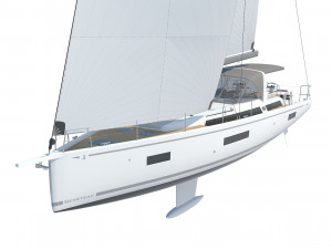BENETEAU Oceanis Yacht 54 v2 3D Model