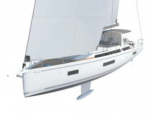 BENETEAU Oceanis Yacht 54 v2 3D Model