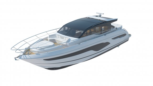 Princess V65 Yacht Modelo 3D .c4d .max .obj .3ds .fbx .stl .blend 