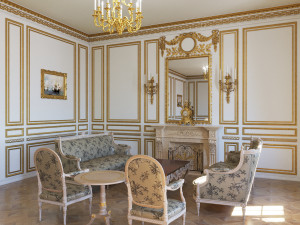 Neoclassic Interior Model 3D