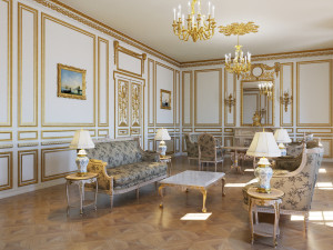 Neoclassic Interior Model 3D