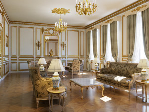 Neoclassic Interior Model 3D