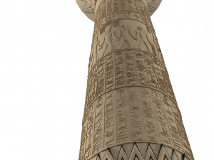 Egipt Column 3D 模型