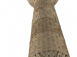 Egipt Column 3D Model