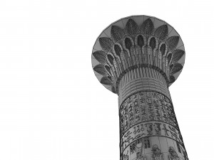 Egipt Column 3D 模型