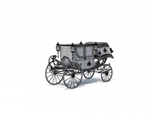 Baroque Carriage 3D Модель