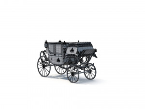 Baroque Carriage 3D Модель