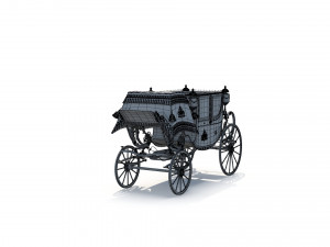 Baroque Carriage 3D Модель