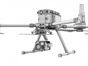 DJI Matrice 300 RTK Drone 3D Model