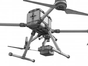 DJI Matrice 300 RTK Drone 3D Model