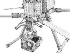 DJI Matrice 300 RTK Drone 3D Model