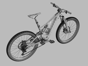 Specialized Turbo Levo 2019 Electric Bike 3D 模型