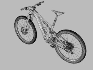 Bicicleta el&eacute;ctrica Specialized Turbo Levo 2019 Modelo 3D