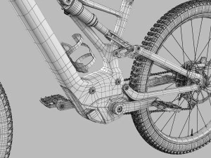 Bicicleta el&eacute;ctrica Specialized Turbo Levo 2019 Modelo 3D