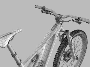 Specialized Turbo Levo 2019 Electric Bike 3D 模型