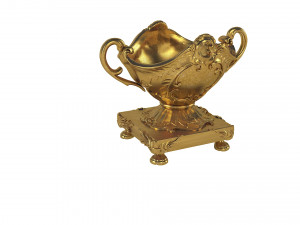 Golden Vase 3D Model