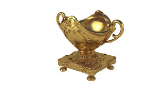 Golden Vase 3D Model