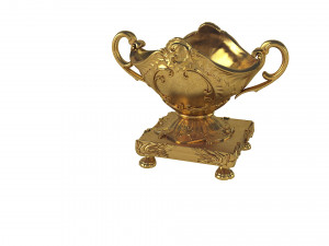 Golden Vase 3D Model