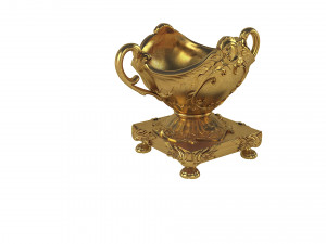 Golden Vase 3D Model