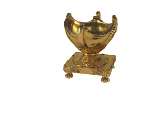 Golden Vase 3D Model