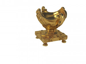Golden Vase 3D Model