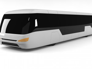 VIVAIR 88W Low Poly Bus 3Dモデル