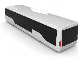VIVAIR 88W Low Poly Bus 3Dモデル