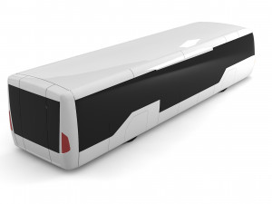 VIVAIR 88W Low Poly Bus 3Dモデル