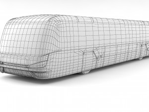 VIVAIR 88W Low Poly Bus 3Dモデル