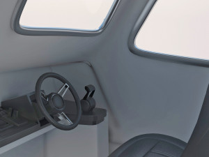 Traditional Croatian Sea Boat 3D Модель
