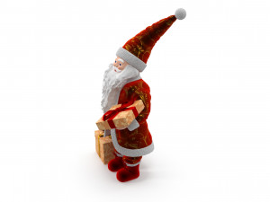 Santa Claus 3D Model