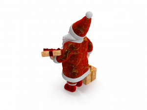 Santa Claus 3D Model