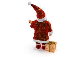 Santa Claus 3D Model