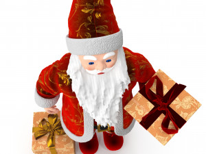 Santa Claus 3D Model