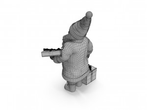 Santa Claus 3D Model
