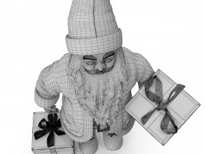 Santa Claus 3D Model