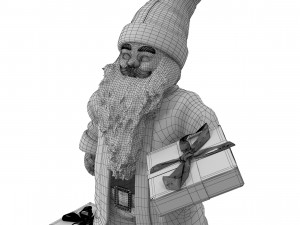 Santa Claus 3D Model