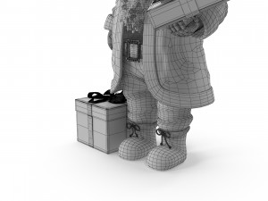 Santa Claus 3D Model